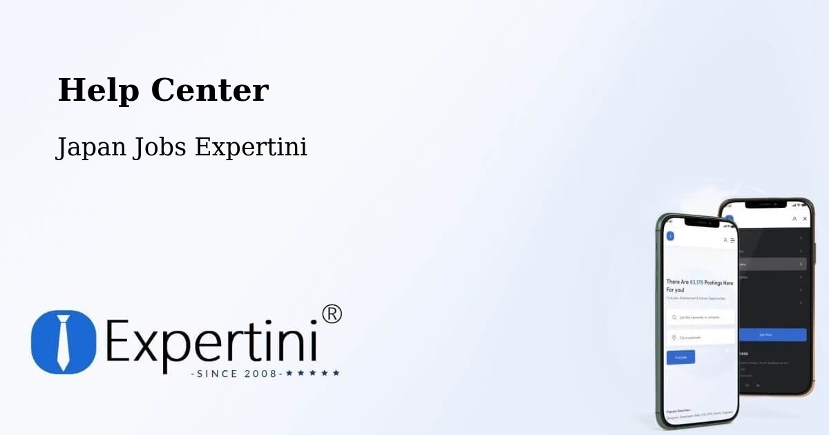 Help Center – Sakata - Japan Jobs Expertini