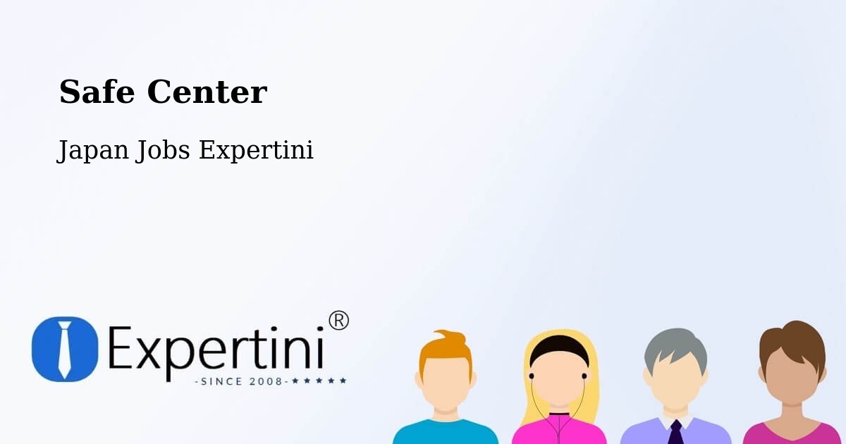 Safety Center – Sakata - Japan Jobs Expertini