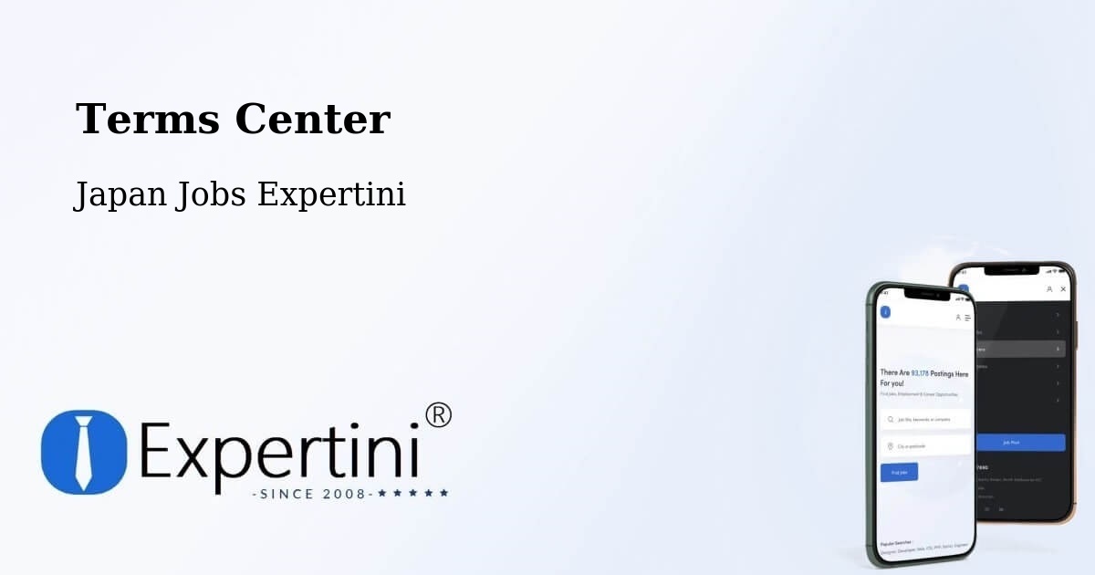 Terms of Service – Sakata - Japan Jobs Expertini